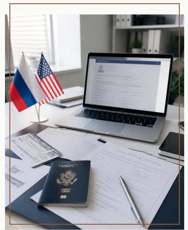Оформление визы в США для туристов и бизнеса в Симферополе
