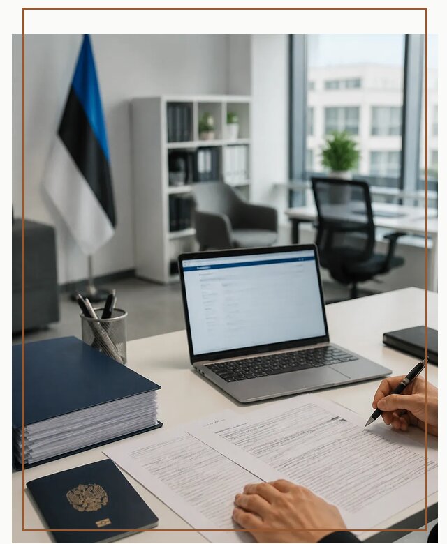 Оформление ВНЖ в Эстонии для переезда и легального проживания в Симферополе