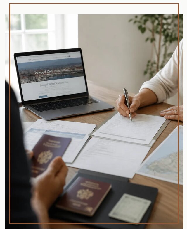 Оформление Digital Nomad и ВНЖ Португалии в Симферополе